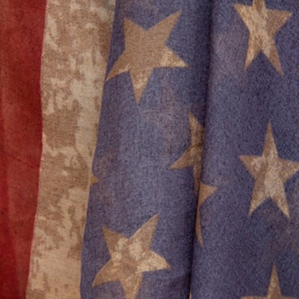 NEW Womens American Flag Kimono Cardigan 4th of July Vest Labor Day Duster - Picture 7 of 7